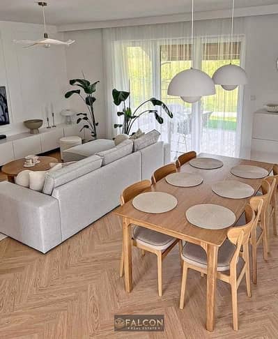 Chalet for sale (immediate receipt), fully finished, heart of Al Galala City