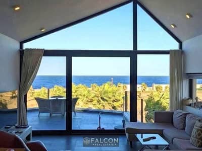 In the heart of El Gouna, a chalet for sale in Makadi Heights in Makadi Bay, from Orascom Samih Sawiris, with a view on the lagoon high end finishing