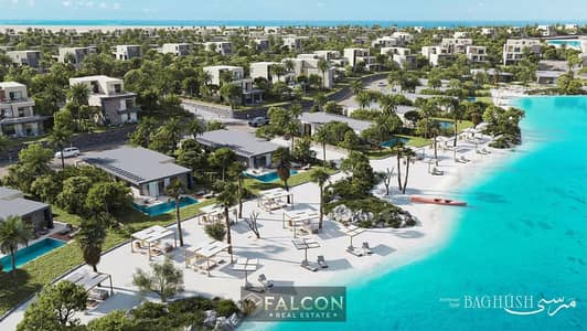 Two bedroom chalet in Marsa Baghush, Sidi Heneish, first row lagoon, next to Silver Sands and Almaza Bay. An excellent investment opportunity with