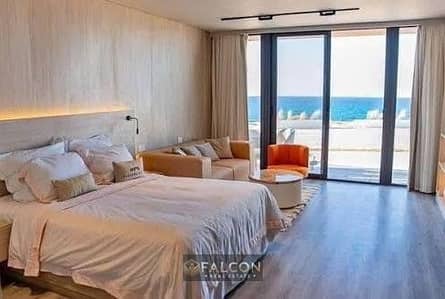شالية للبيع 75متر ( تشطيب كامل ) بحر سيدي عبد الرحمن  بجوار مرسى اليخوت العالمي ومارينا 1