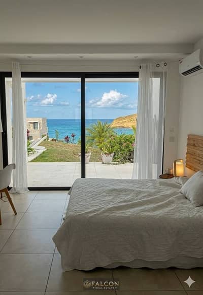 Own a chalet on the sea in Marsa Bagoush, one of the most beautiful beaches on the North Coast, finished to an ultra-luxurious standard.
