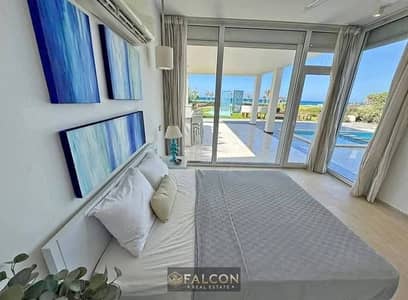 Chalet for sale (immediate receipt + fully furnished + fully LG electrical appliances) in the heart of the sea in Marina