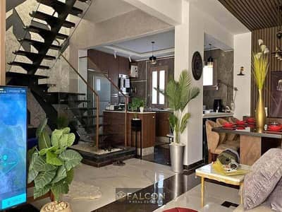 Corner villa for sale in New Cairo with a 50% discount and installments over 12 years.