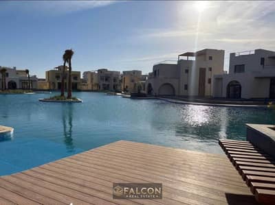 Chalet (finished with air conditioning) directly on the lagoon in Makadi Heights, Red Sea, at the lowest price