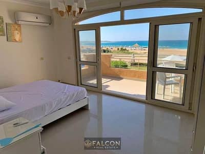 Chalet 3 bed in Telal Ain Sokhna village, fully finished, double view