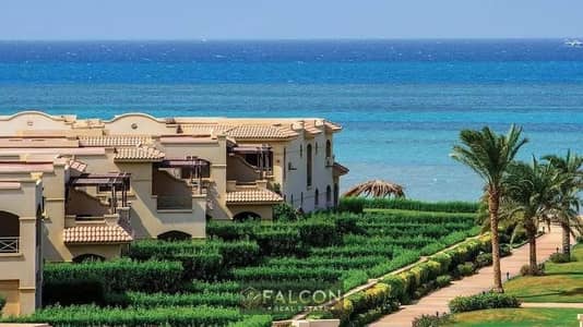 Own a chalet for sale in LaVista (fully finished directly in front of the sea) in Ain Sokhna -