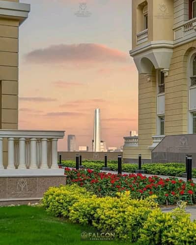 You can now live in the New Administrative Capital, opposite the Iconic Tower, with all services available and your apartment delivered fully finished