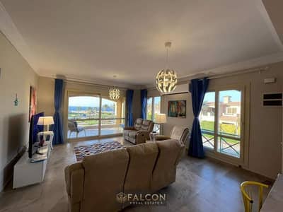 Chalet with open view, fully finished, unobstructed sea view, 130m², for sale in La Vista 6, Ain Sokhna, next to Telal Sokhna
