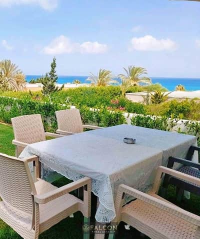 3-bedroom chalet for sale with a distinctive sea view in Marsa Baghoush, North Coast.