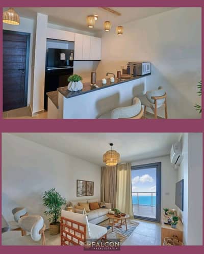 This summer in a two-bedroom chalet by the sea with complete finishing in Kali Coast Village