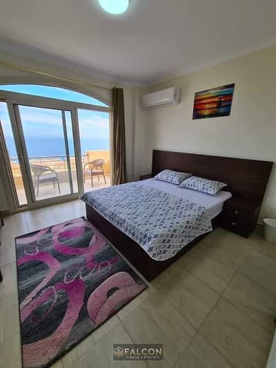 delivery now 3bed chalet sea view with a 20% discount at la vista bay, north coast