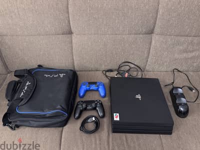 PlayStation 4 Pro - UAE Version - Like New Condition -Full Accessories