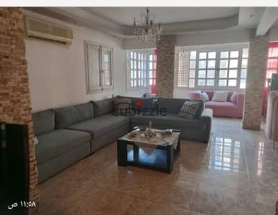 Furnished hotel apartment air-conditioned for long-term rent for a year in Heliopolis near the Military Academy 3 rooms in a distinctive location