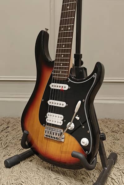 Monterey (Australia) - HSS electric guitar in Tobacco sunburst
