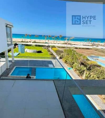 للبيع شاليه استلام سنة sea view متشطب بمقدم وقسط مرن في اميز لوكيشن في راس الحكمة كالي كوست - cali coast ras el hekma