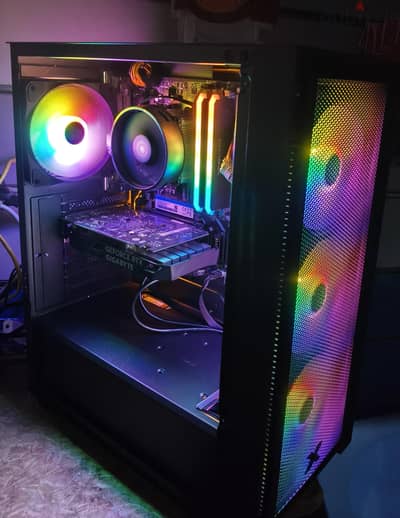 pc gaming ryzen 5 3600+b450+rtx 3050