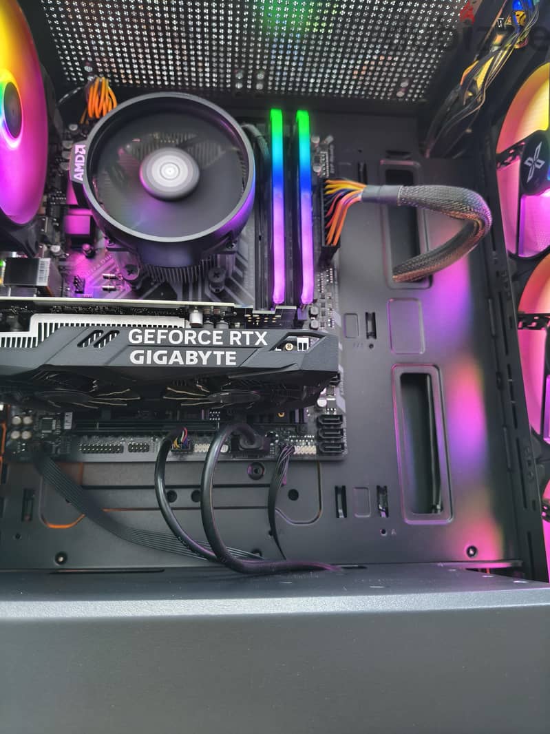 pc gaming ryzen 5 3600+b450+rtx 3050 1