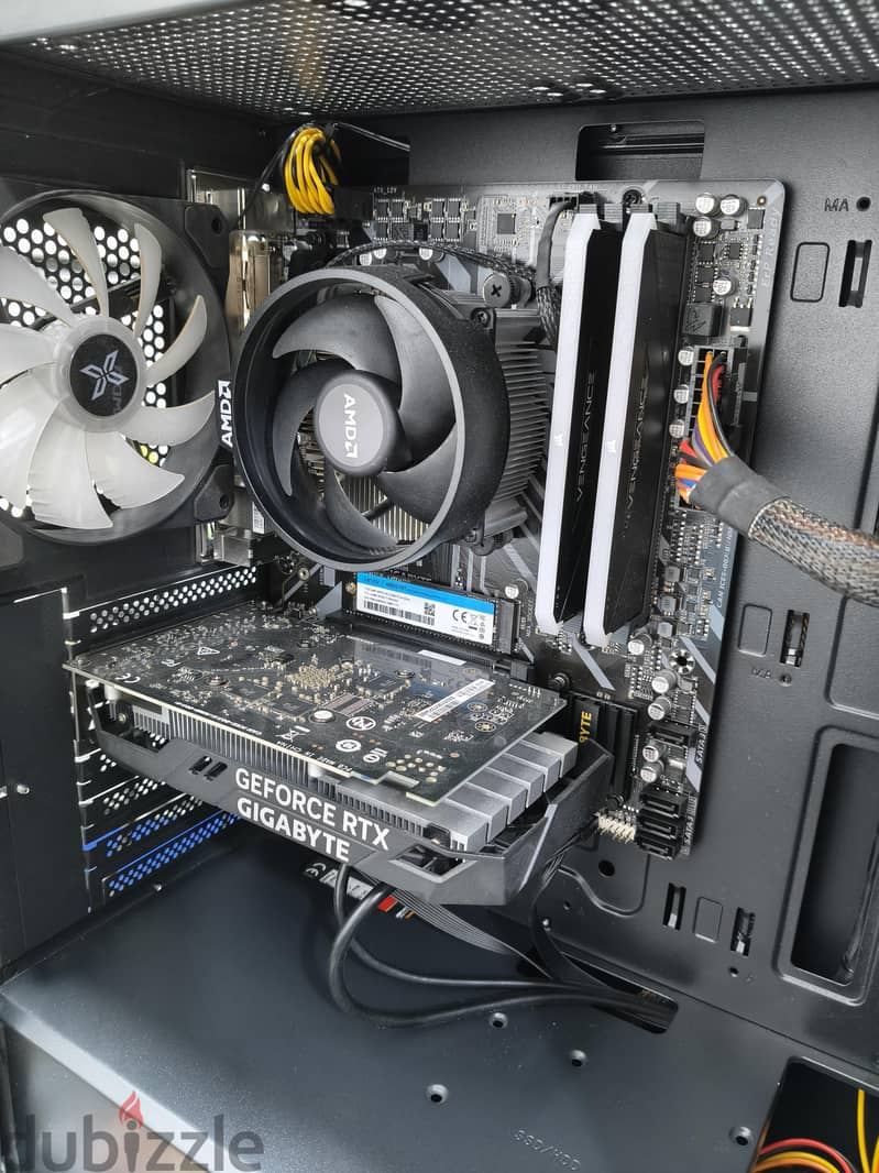 pc gaming ryzen 5 3600+b450+rtx 3050 4