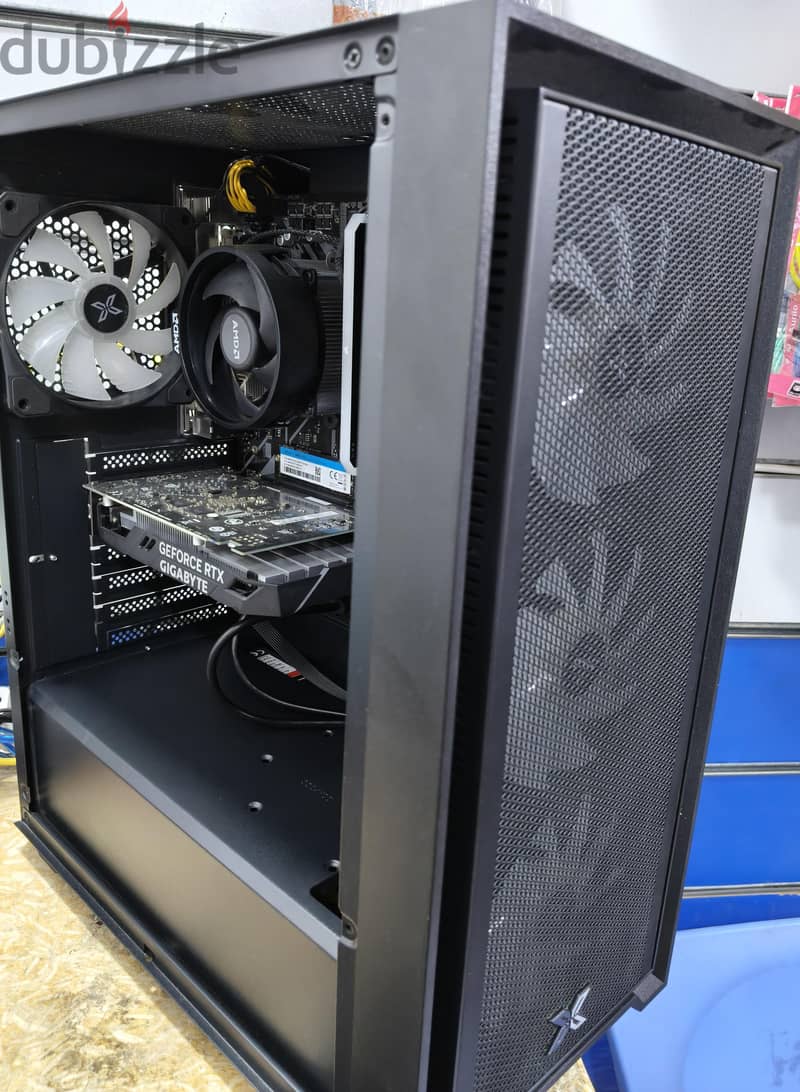 pc gaming ryzen 5 3600+b450+rtx 3050 5