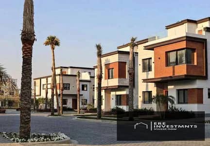 Middle townhouse for sale at the lowest price on the market for a quick sale in a prime location in Azzar Infinity, New Cairo
