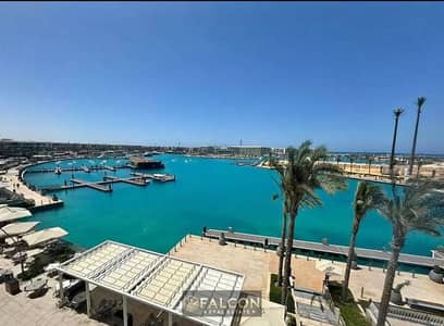 Studio for sale directly on the sea in a prime location on the marina fully finished in Salt Ras El Hekma North Coast