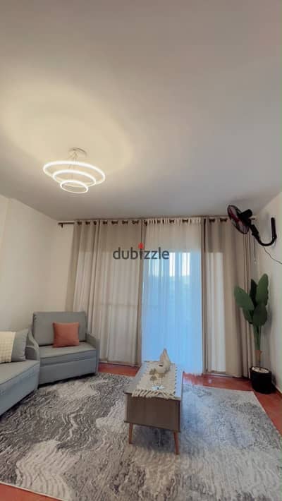 Chalet for sale with immediate occupancy, sea view, golf course, swimming pool | 120m² unit in Golf Porto Marina, El Alamein, North Coast, Matroh