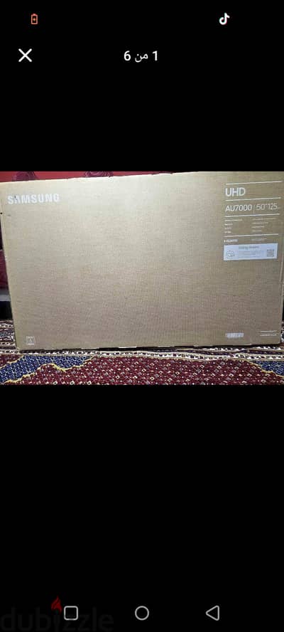 شاشه سامسونج 50بوصة استخدام اسبوعين