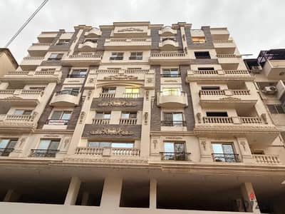 Office opportunity for rent 120 meters, Heliopolis. Al-Korba, new tower, facade next to Metro Al-Ahram, 2 rooms, first residence facade.