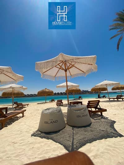 شاليه سي فيو للبيع في لسان الوزراء مارينا 5  قرية ذا آيلاند استلام سنتين The Island Marina 5 North Coast