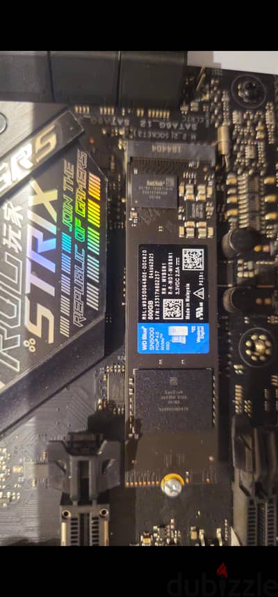 WD Sn5000 blue 500gb nvme ssd هارد
