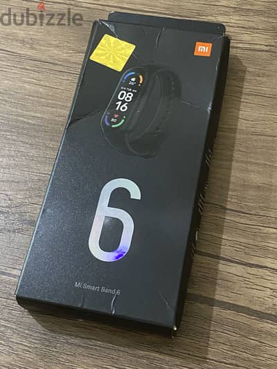 Xiaomi band 6 with box and charger
