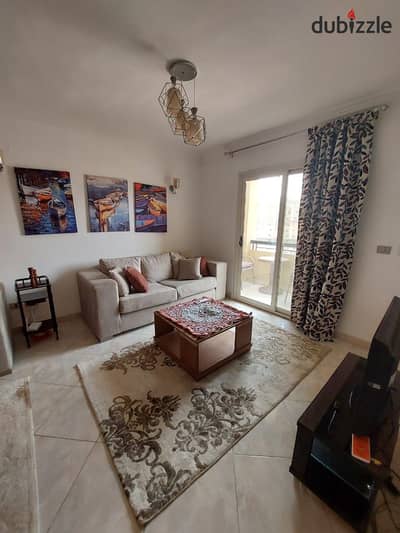 For rent a furnished hotel apartment with air conditioning in Gardenia City