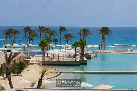 Chalet for sale VIP view and just one minute from the sea High end finishing in Ramla Ras El Hekma, next to Modon
