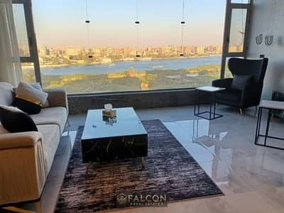 Apartment for sale with a huge investment return directly on the Nile / fully finished / in Maadi