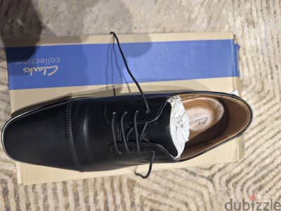 Clark’s classic leather shoe