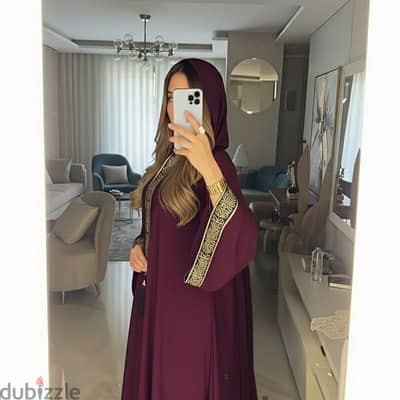 عـبايه كتان أسباني