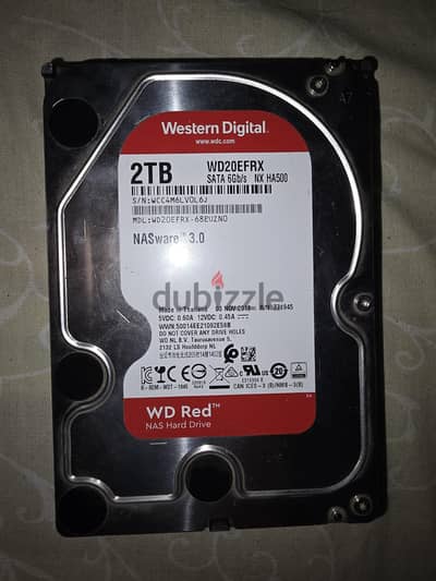 Western Digital WD Red 2TB للبيع