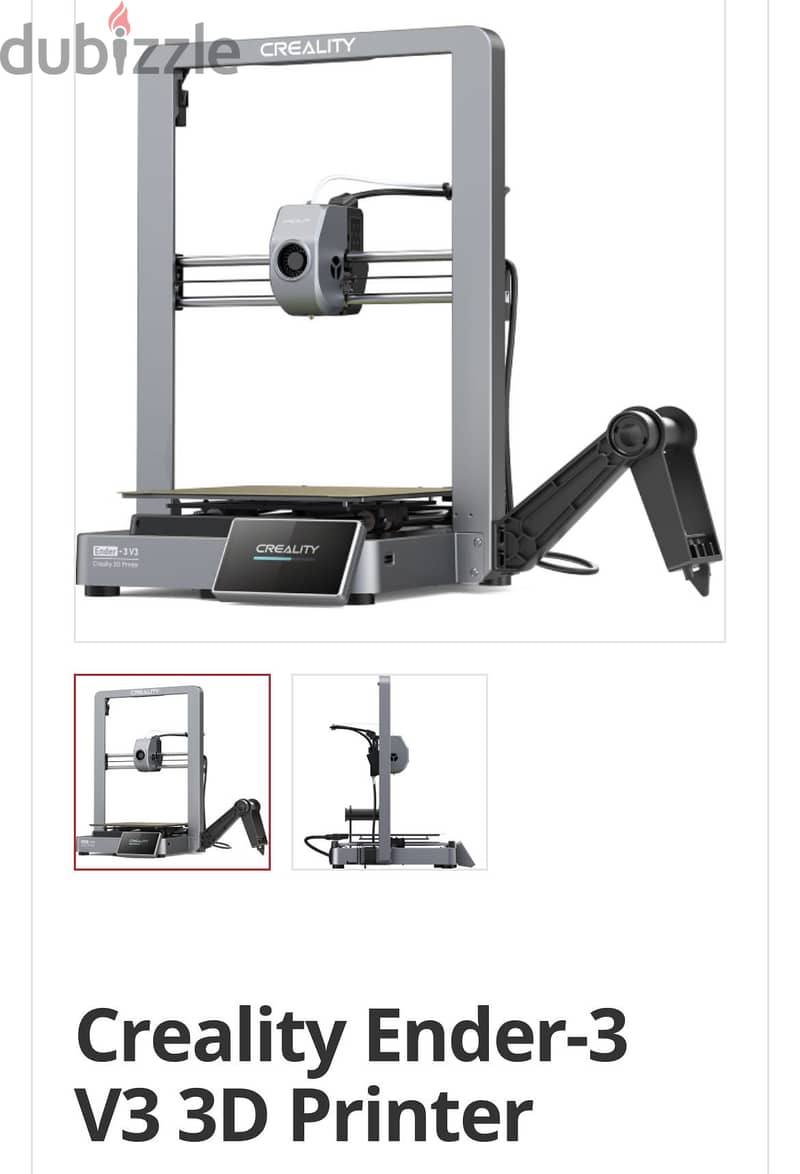 Creality Ender 3 V3 3d printer as new 2
