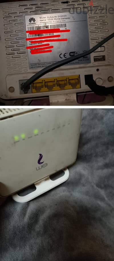 راوتر وي للبيع او للبدل براوتر فودافون