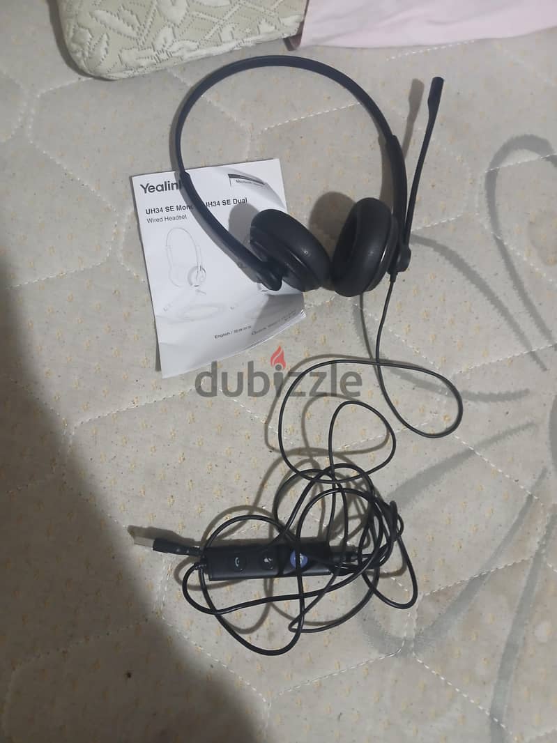 yeahlink uh34 se dual headset 1