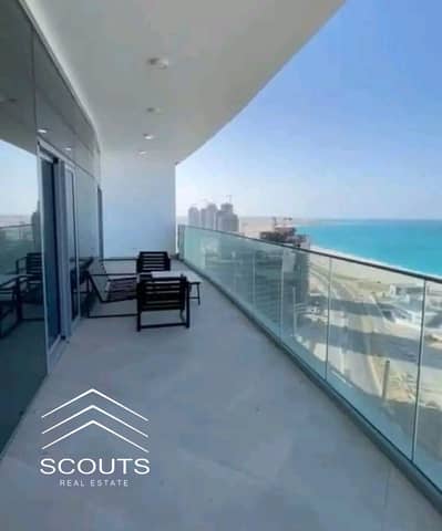 للاستثمار او السكن شقه للبيع فوري صف اول عالبحر متشطبه بالتكيفات في ابراج العلمين حسن علام El Alamein الساحل بجوار فندق ريكسوس و مارينا8 North Coast