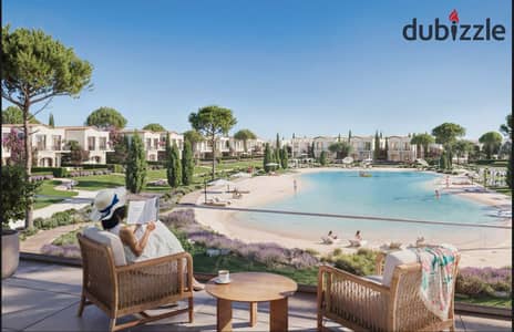 4 Bedrooms Townhouse First Row Lagoon walking Distance to Beach Fully Finished with ACs and Heaters