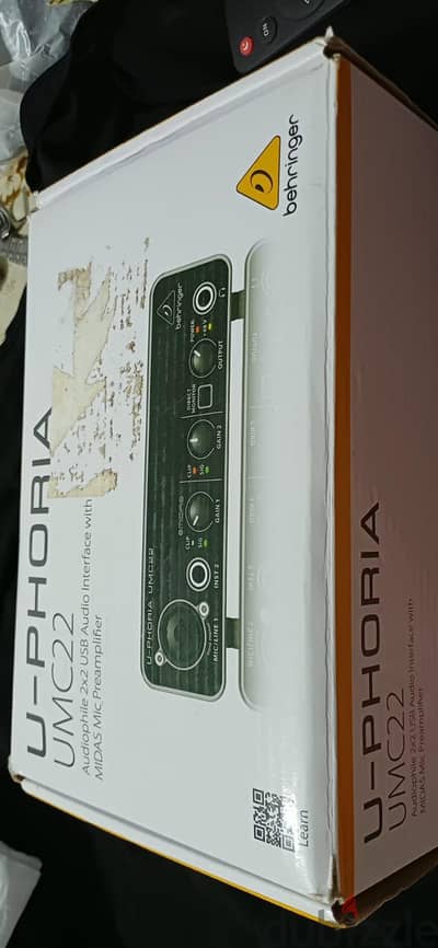 behringer U- PHORIA UMCrr كارت صوت