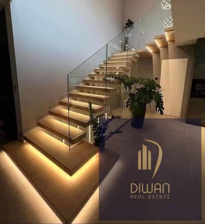 فرصة لفترة محدوده في قلب القاهرة الجديدة هتعيش في فيلا توين هاوس ع المفتاح"متشطبـــــة بالكامل" | في كمبوند كامل الخدمات والمرافق| بلوم فيلدز
