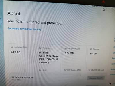 تجميعه مواصفات quadro2000 core2quad9400 8gram ssd