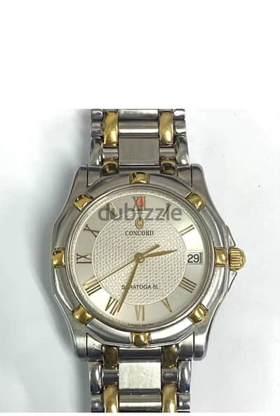 Concord Two Tone Wristwatch Concord Two Tone Wristwatch