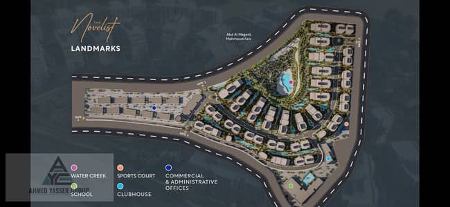 Apartment 128 m for sale in THE NOVELIST in the Upper Plateau in Mottam, with a 10% down payment and installments up to 10 years, open view and a priv