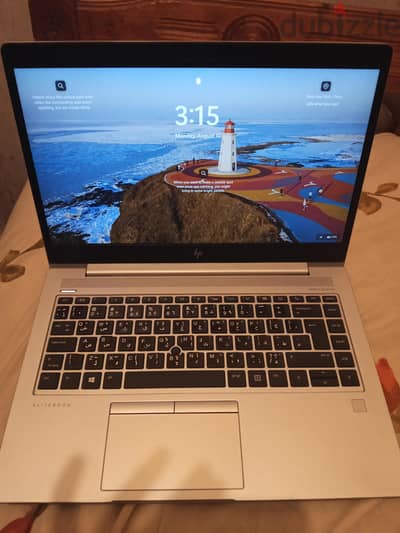  للبيع: لابتوب HP EliteBook 745 G6 (حالة ممتازة / تصميم معدني شيك)