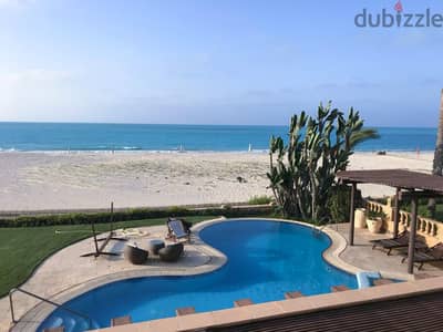فيلا للإيجار في الساحل الشمالى North Coast -مارينا5 العلمين اول صف بحر