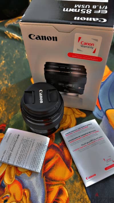 Lans canon 85 1.8